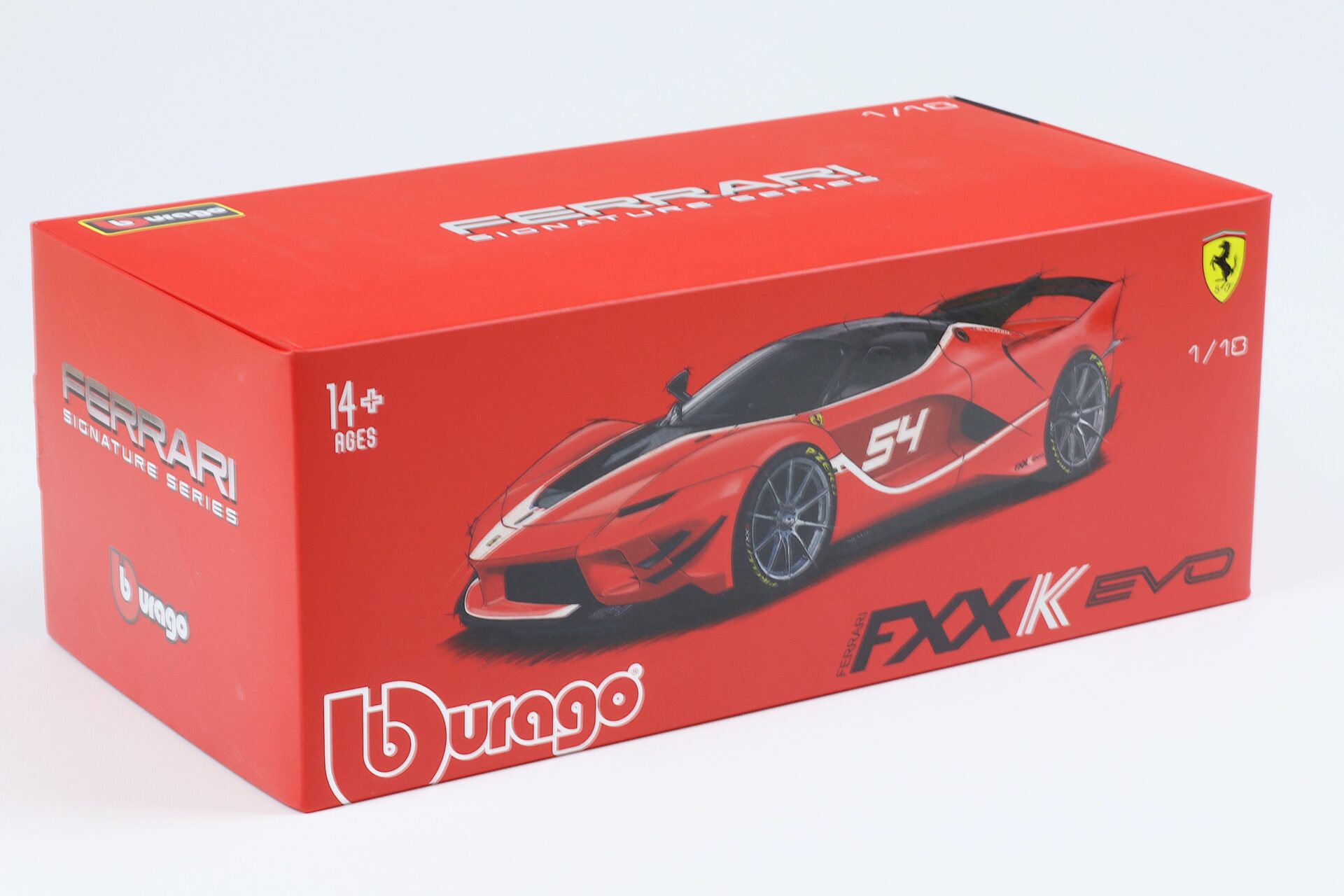 1:18 Bburago Signature Ferrari FXX K EVO red/ black #54