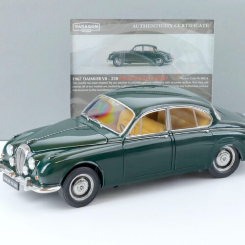 1:18 Paragon Daimler 250 V8 LHD British Racing green 1967