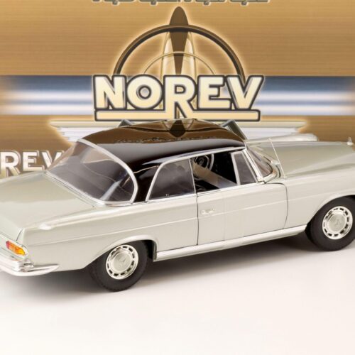 1:18 Norev Mercedes 280 SE Coupe 1969 silver metallic/ black roof