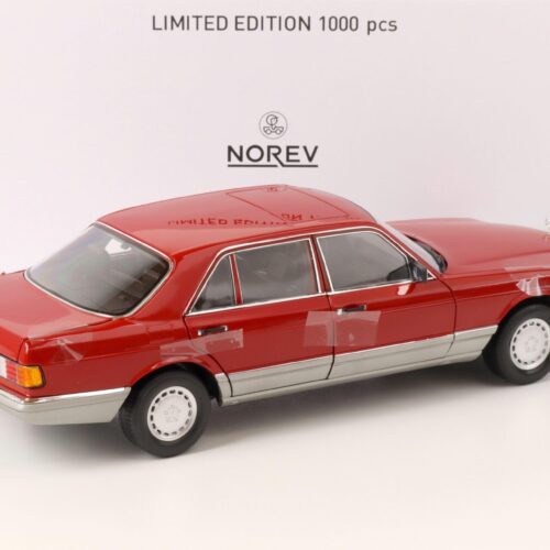 1:18 Norev Mercedes 560 SEL W126 Limousine 1987 red