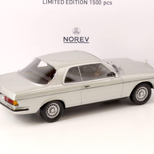 1:18 Norev Mercedes 280 CE Coupe 1980 silver metallic