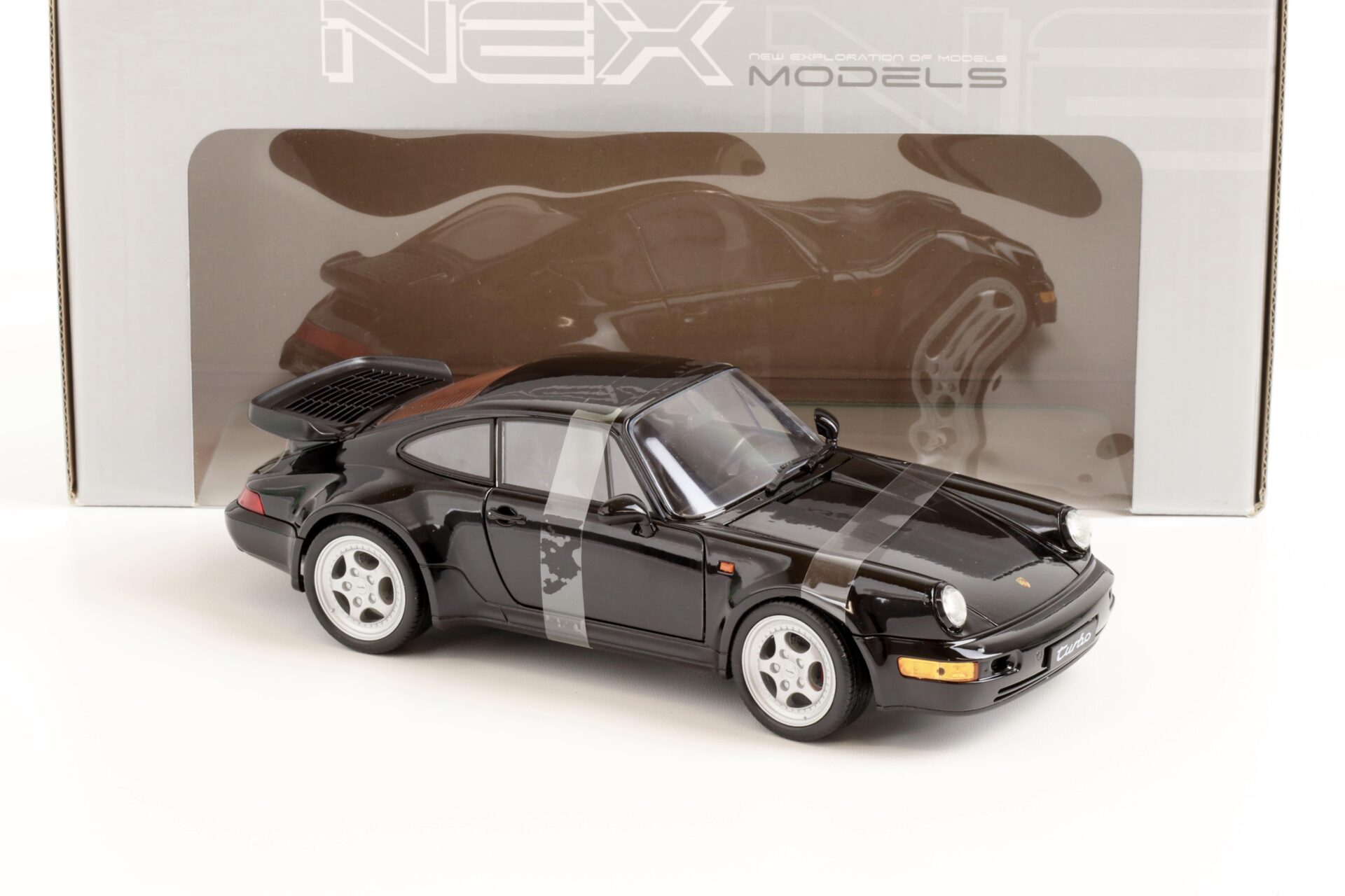 1:18 Welly NEX Porsche 911 (964) Turbo Coupe black