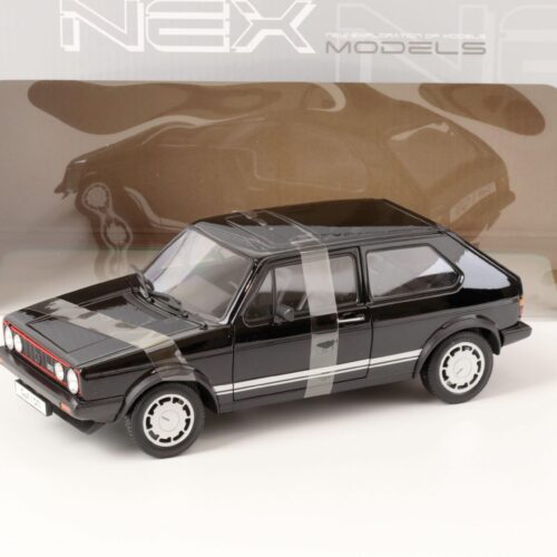 1:18 Welly NEX Volkswagen VW Golf 1 GTI Pirelli black