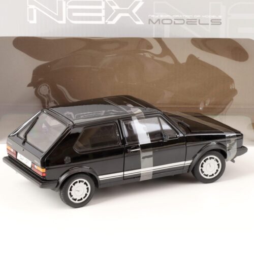 1:18 Welly NEX Volkswagen VW Golf 1 GTI Pirelli black