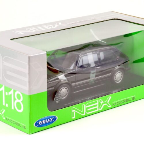 1:18 Welly NEX Volkswagen VW Golf 1 GTI Pirelli black