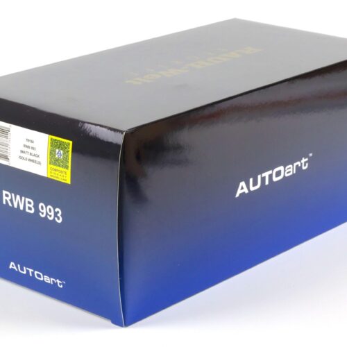 1:18 AUTOart Porsche 911 (993) RWB 993 matt black/ gold wheels