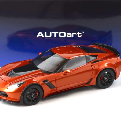 1:18 AUTOart Chevrolet Corvette C7 Z06 Daytona Sunrise orange 2015