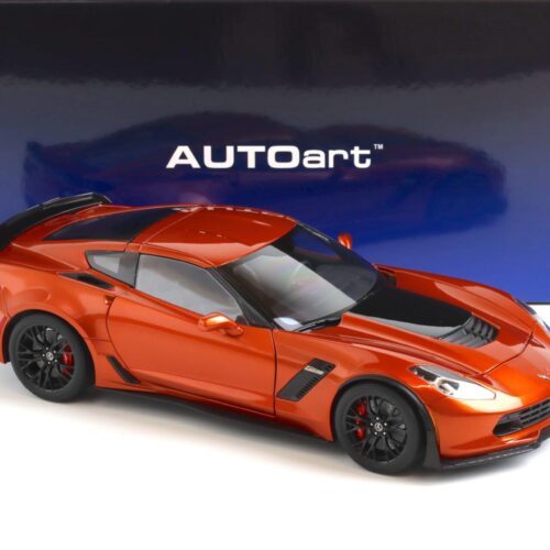 1:18 AUTOart Chevrolet Corvette C7 Z06 Daytona Sunrise orange 2015