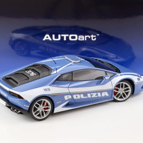 1:18 AUTOart Lamborghini Huracan LP610-4 Police Car "POLIZIA"