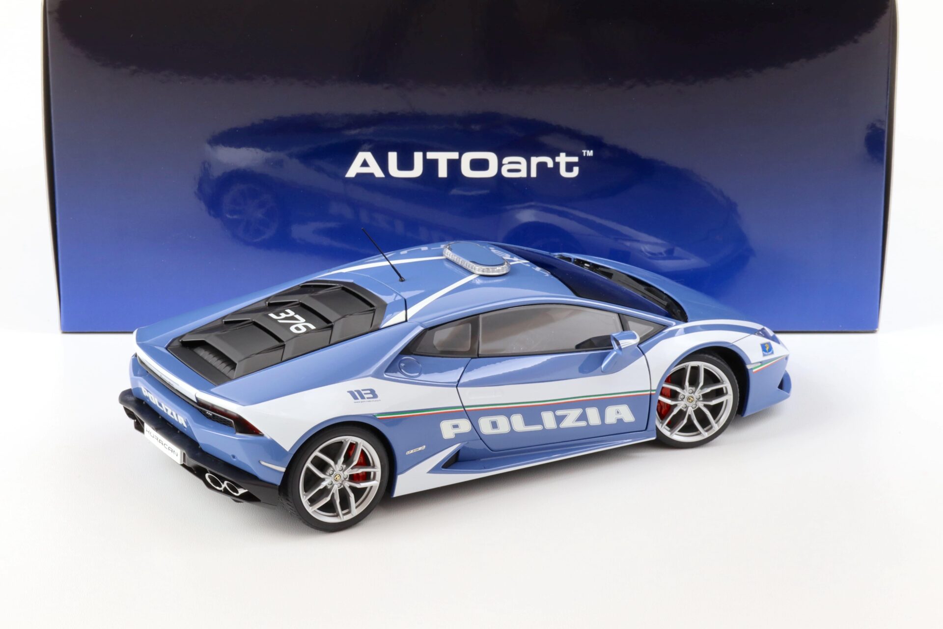 1:18 AUTOart Lamborghini Huracan LP610-4 Police Car "POLIZIA"
