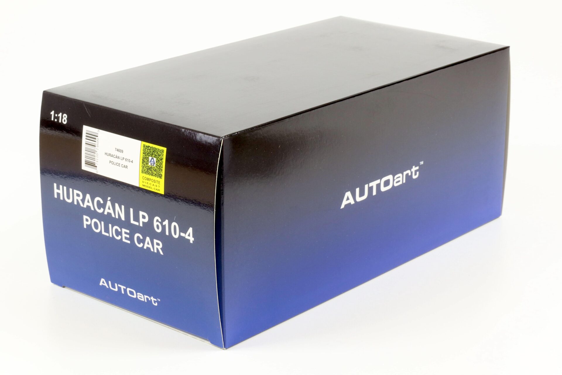 1:18 AUTOart Lamborghini Huracan LP610-4 Police Car "POLIZIA"