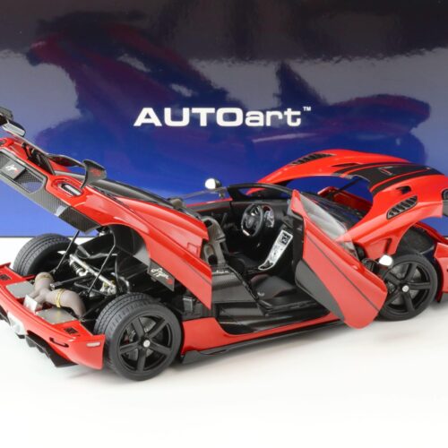 1:18 AUTOart Koenigsegg Agera RS chilli red/ black accents 79022