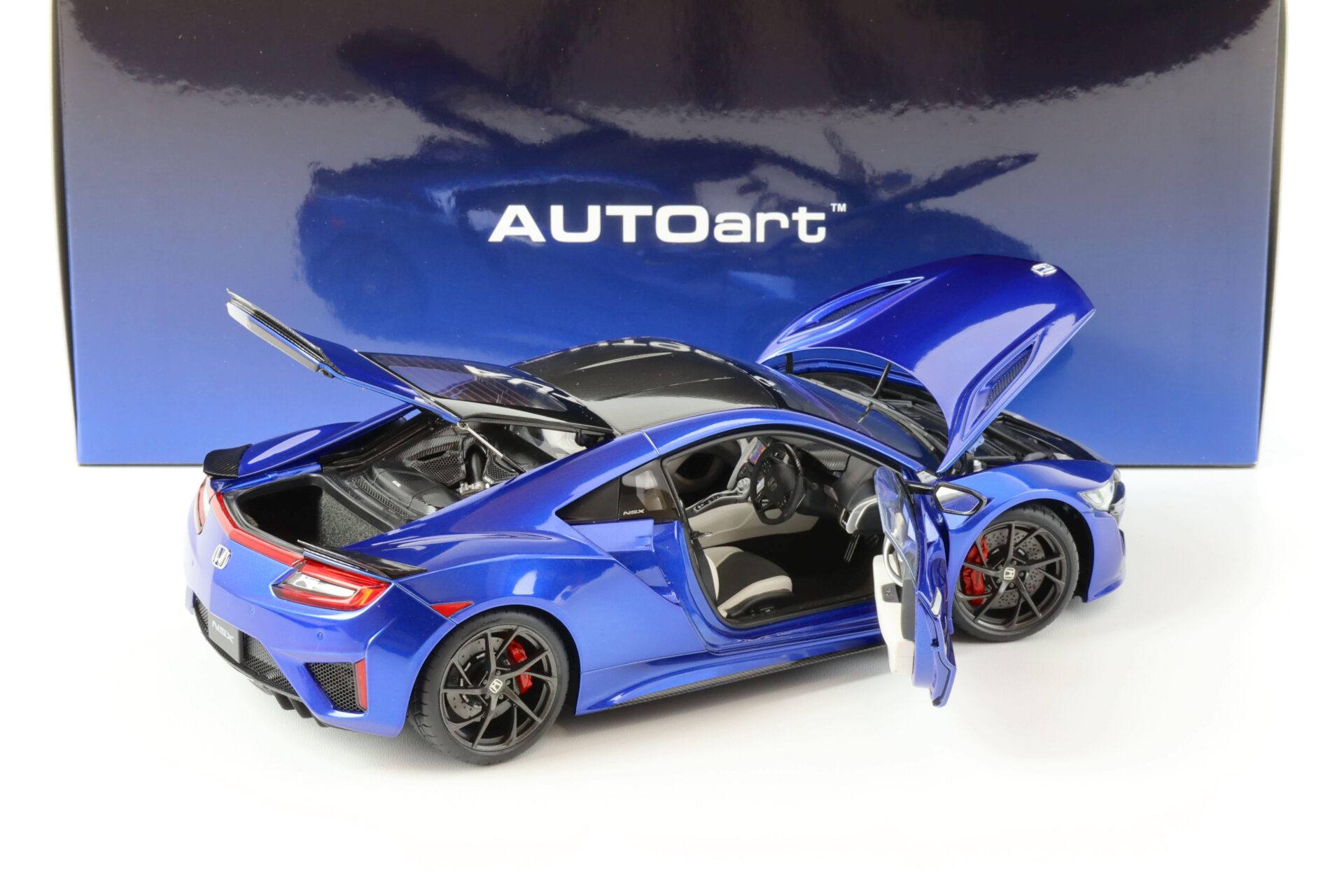 1:18 AUTOart Honda NSX (NC1) Coupe pearl blue 2016 – Premium-Modelcars