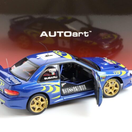 1:18 AUTOart Subaru Impreza WRC 1997 LIATTI/ PONS #4 Rallye Monte Carlo 89791