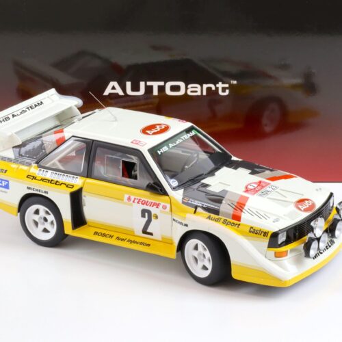 1:18 AUTOart Audi Sport Quattro S1 #2 Rally Monte Carlo 1986 Röhrl/ Geistdörfer