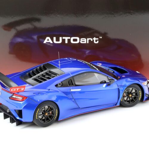 1:18 AUTOart Honda NSX GT3 Hyper blue/ Custom color 2018