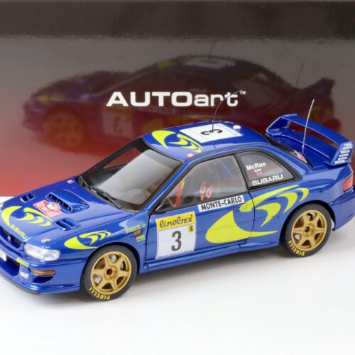 1:18 AUTOart Subaru Impreza WRC 1997 MCRAE/ GRIST #3 Rallye Monte Carlo 89790