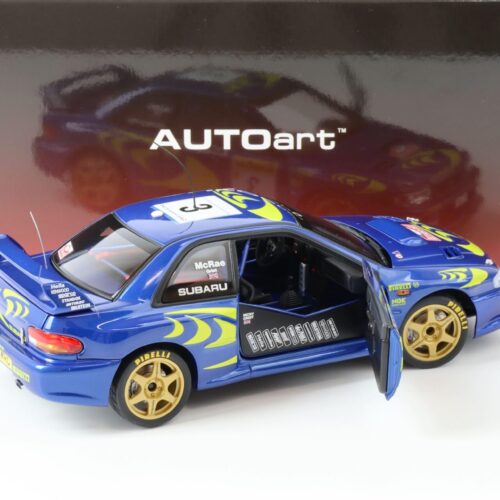 1:18 AUTOart Subaru Impreza WRC 1997 MCRAE/ GRIST #3 Rallye Monte Carlo 89790