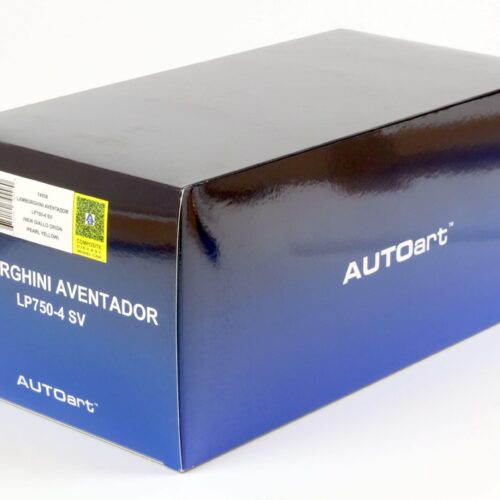 1:18 AUTOart Lamborghini Aventador LP750-4 SV New Giallo Orion/ pearl yellow