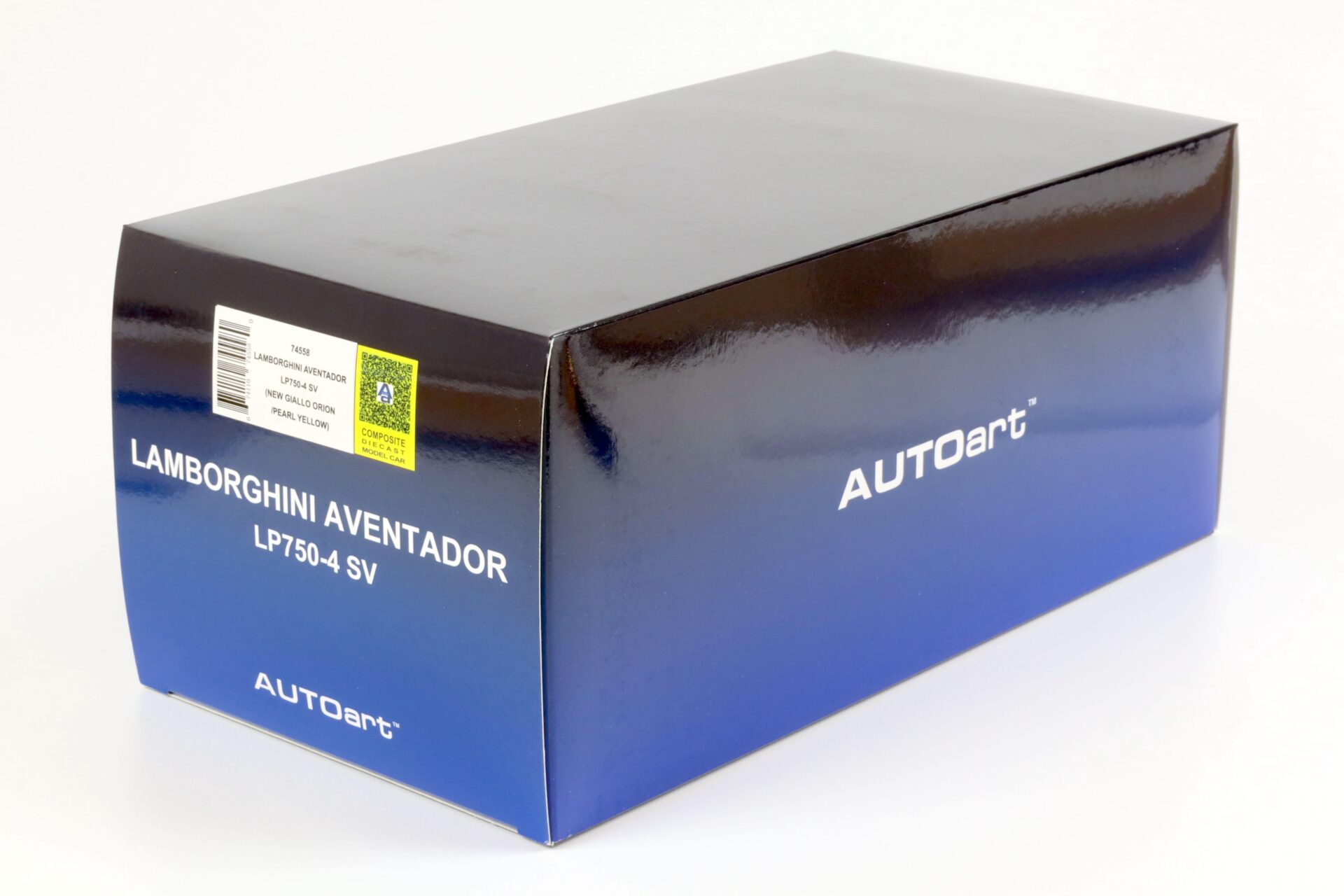 1:18 AUTOart Lamborghini Aventador LP750-4 SV New Giallo Orion/ pearl yellow