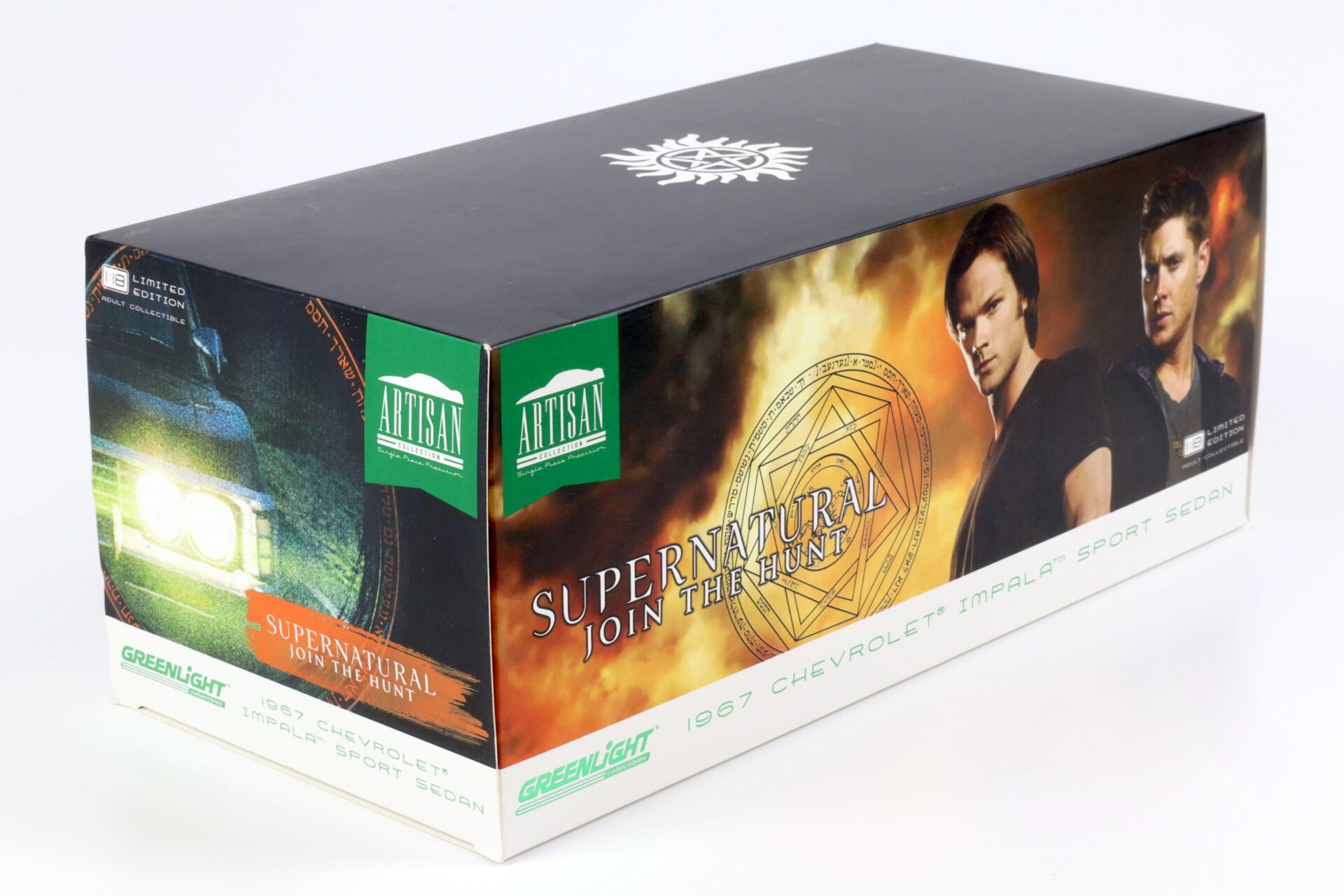 1:18 Greenlight 1967 Chevrolet Impala Sport Sedan Supernatural black