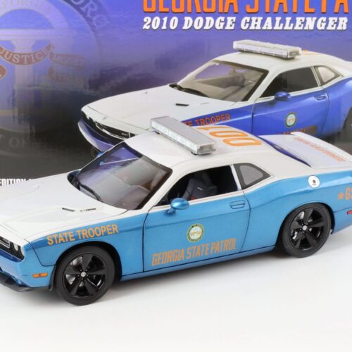 1:18 ACME 2010 Dodge Challenger SRT8 Georgia State Police with LED light Bar