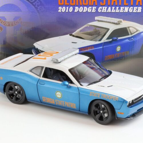 1:18 ACME 2010 Dodge Challenger SRT8 Georgia State Police with LED light Bar