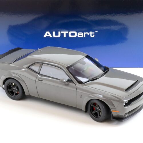 1:18 AUTOart Dodge Challenger SRT DEMON 2018 Destroyer grey