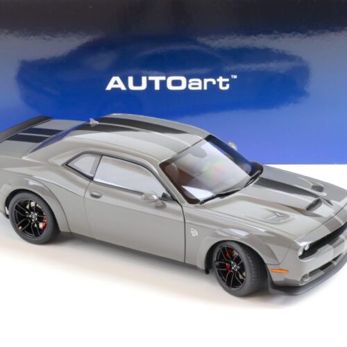 1:18 AUTOart Dodge Challenger SRT HELLCAT Widebody Destroyer gray/ Gunmetal - Image 2