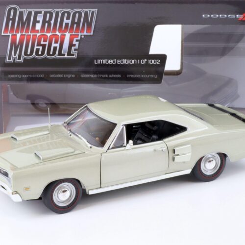 1:18 Auto World 1969 Dodge Coronet R/T Coupe light green metallic
