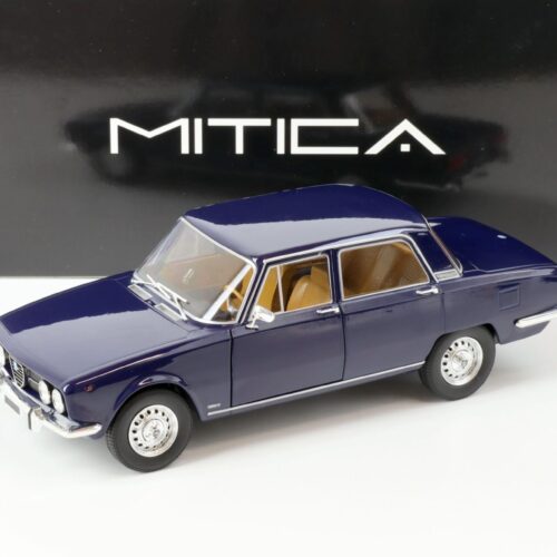 1:18 MITICA 1971 Alfa Romeo 2000 Berlina blue Cobalto 324 with POLIZIA Decals