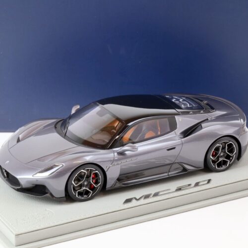 1:18 BBR Maserati MC20 Grigio Mistero grey 2020 - Limited Edition 60 pcs.