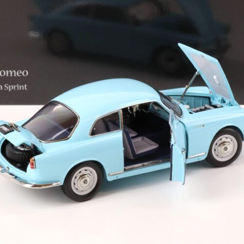 1:18 Kyosho 1954 Alfa Romeo Giulietta Sprint light blue 08957BL