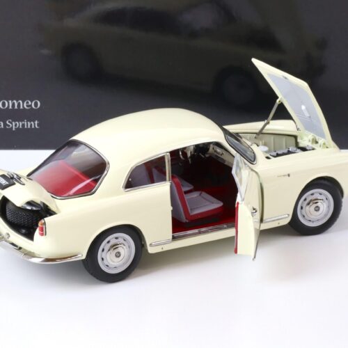 1:18 Kyosho 1954 Alfa Romeo Giulietta Sprint white 08957W