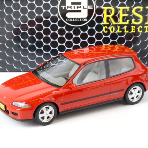 1:18 Triple9 1993 Honda Civic EG6 VTi Hatchback Resin Series red