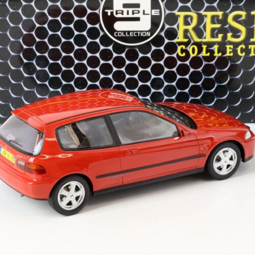1:18 Triple9 1993 Honda Civic EG6 VTi Hatchback Resin Series red