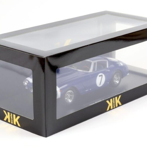1:18 KK-Scale Ferrari 250 SWB Competizione #7 Goodwood 1961 blue