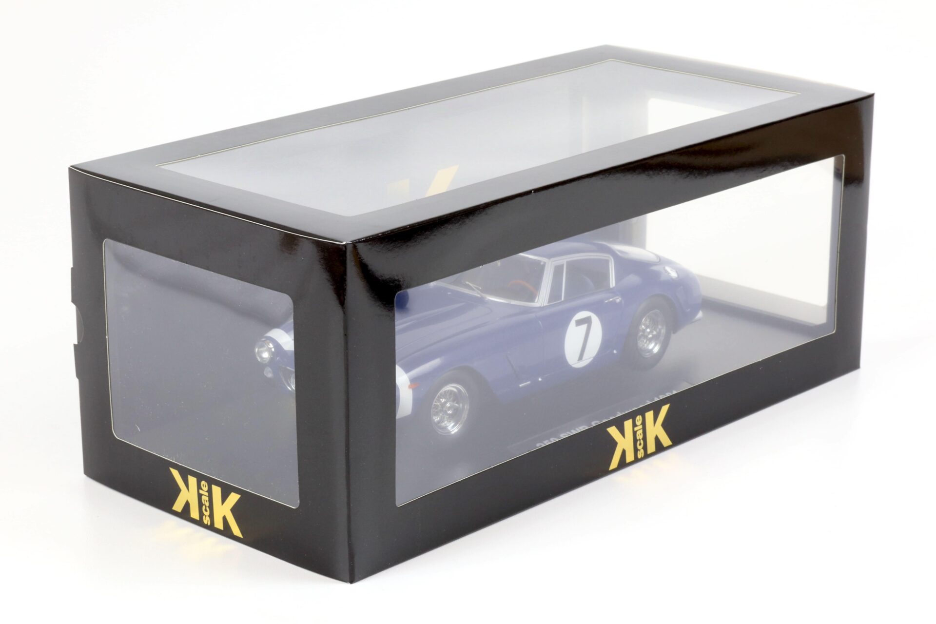 1:18 KK-Scale Ferrari 250 SWB Competizione #7 Goodwood 1961 blue