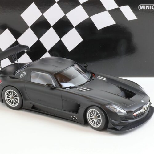 1:18 Minichamps Mercedes SLS AMG GT3 Street 2011 matt black