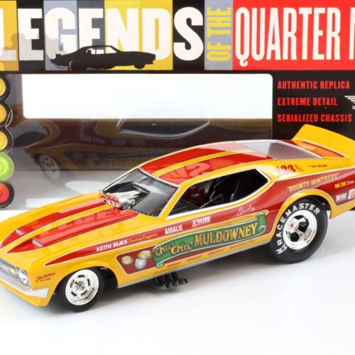 1:18 Auto World 1972 Ford Mustang NHRA Funny Car CHA-CHA Muldowney