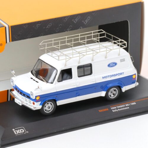 1:43 IXO 1966 Ford Transit MK I Van Ford Motorsport Rally Assistance