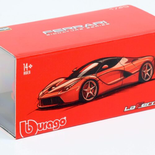 1:43 Bburago Signature Ferrari LaFerrari 2013 red