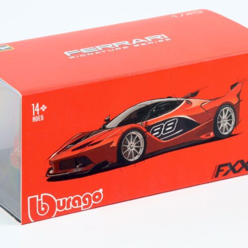 1:43 Bburago Signature Ferrari FXX-K #88 red/ black