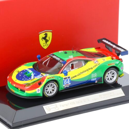 1:43 Bburago Ferrari 458 Italia GT3 - 24h Daytona 2015 A.Bertolini #64