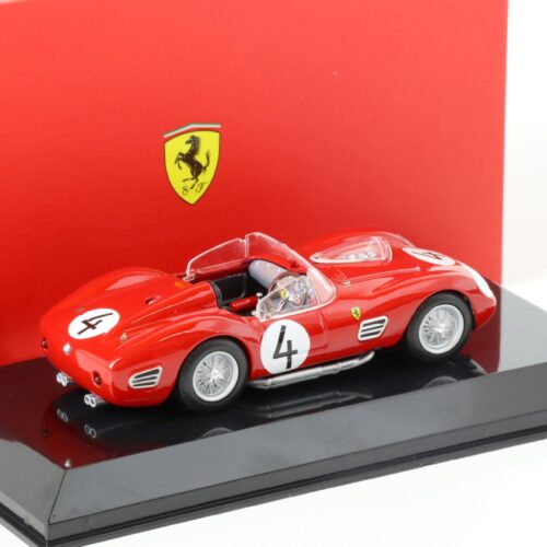 1:43 Bburago Ferrari 250 Testa Rossa 1000km Nürburgring 1959 P.Hill #4 red