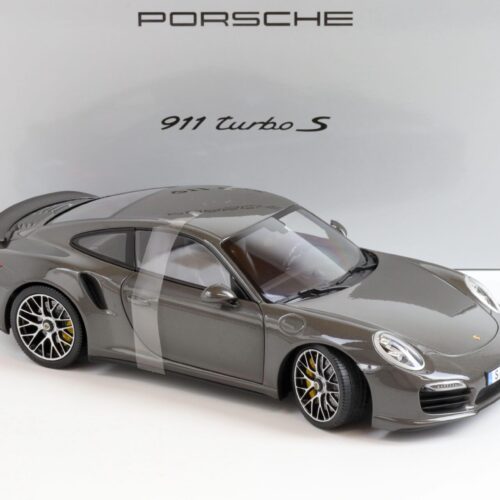 1:18 Minichamps Porsche 911 (991) Turbo S Coupe achat grey metallic DEALER VERSION