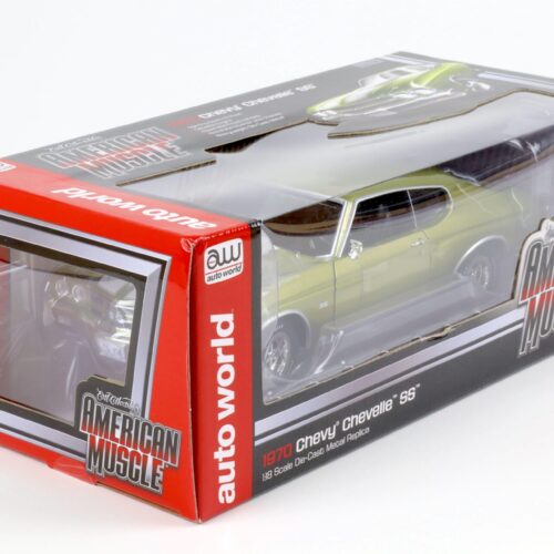 1:18 Auto World 1970 Chevrolet Chevelle SS 454 Coupe green metallic