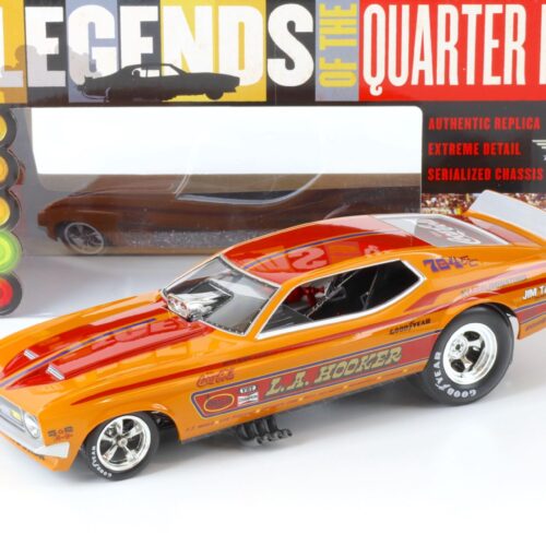 1:18 Auto World 1971 Ford Mustang NHRA Funny Car L.A. Hooker orange