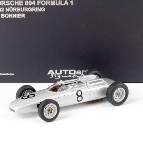 1:18 AUTOart Porsche 804 Formula 1 Nürburgring #8 Jo Bonnier 1962