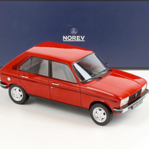 1:18 Norev Peugeot 104 S 1981 red - Limited Edition 300 pcs.